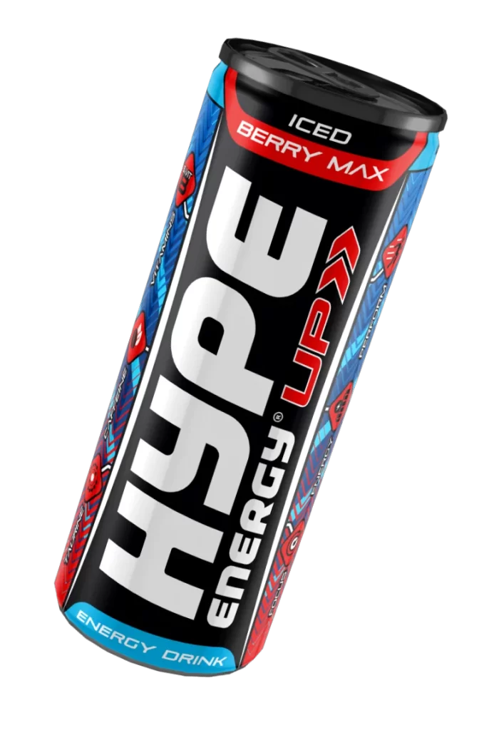 Hype Energy UP Berry Max an iced energy drink